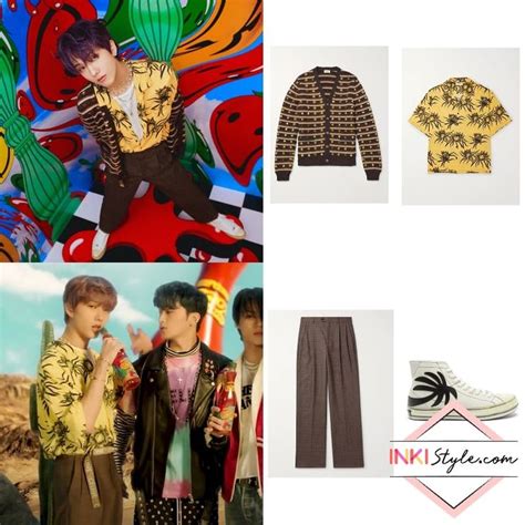 celine tie dye shirt jaemin|NCT DREAM's Outfits From 'Hot Sauce' MV .